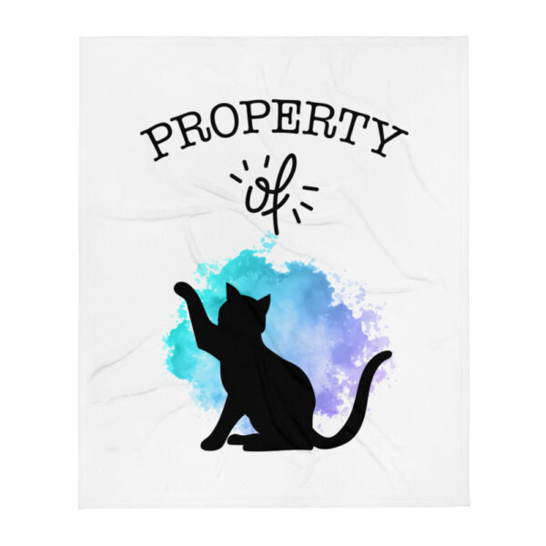 Decke “Property of Cat”
