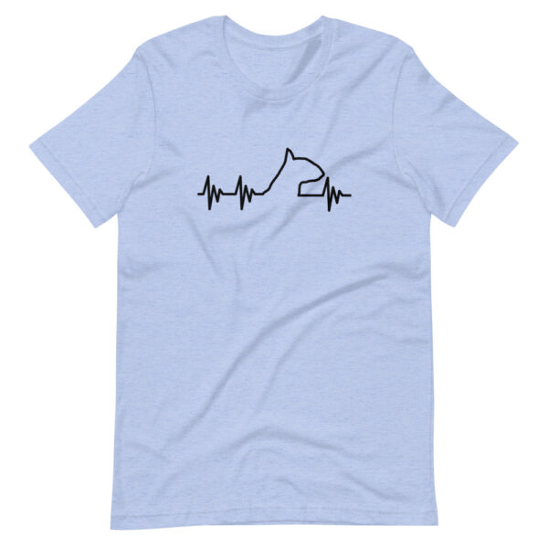 Unisex-T-Shirt “Herzschlag Hund”