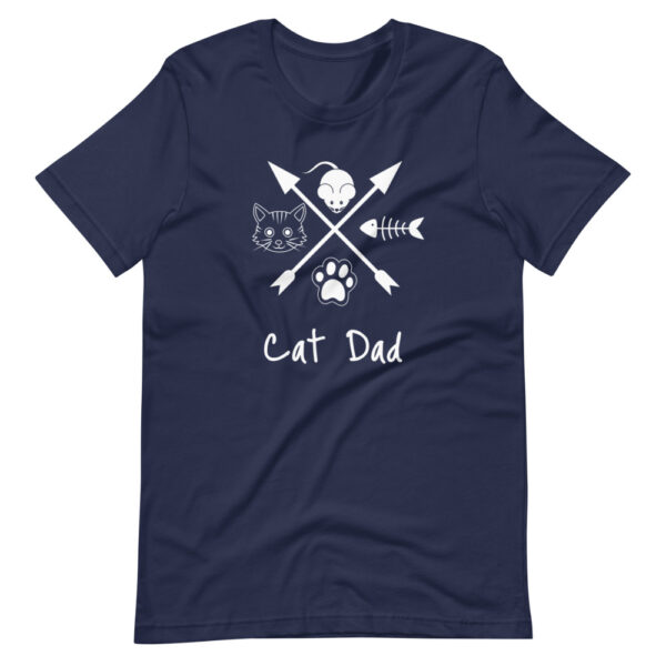 Unisex-T-Shirt “Cat dad”